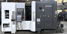 Okuma #MB-5000H, CNC Horizontal Machining Center, 29.9" X, 29.9" Y, 29.9" Z, 19.7" x 19.7" Pallet, 34 HP