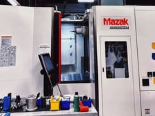 Mazak #HCN-5000S, Horizontal Machining Center, 4-Axis, 28.7" X, 28.7" Y, 31.5" Z, 40 HP, 18000 RPM, CAT-40