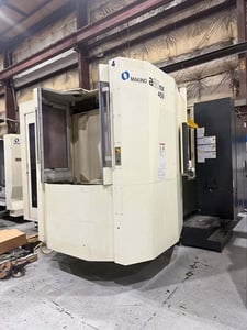 Makino #A81NX, CNC Horizontal Machining Center, 4-Axis, 35.4" X, 35.4" Y, 40.2" Z, 24.8" x 24.8" Pallet, 5