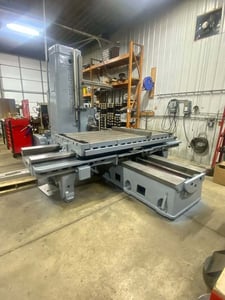 4" Giddings & Lewis #340-T, Horizontal Boring Mill, 84" X, 48" Y, 36" Spindle Travel, 48" width x 98" L