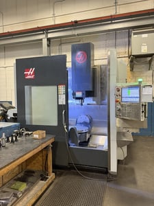 Haas #UMC-750, Universal Machining Center, 5-Axis, 30" X, 22" Y, 20" Z, 19.7" x 24.8" Table, 30 HP, 12000