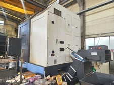 32" Daewoo Doosan #VT-1100, Vertical Boring Mill, 53" Swing, 32" Chuck, 38.2" Turning height, 4400 lbs. Load