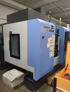Daewoo Doosan #DNM-350/5AX, Vertical Machining Center, 5-Axis, 23.6" X, 25.8" Y, 19.7" Z, 15 kW, 12000 RPM