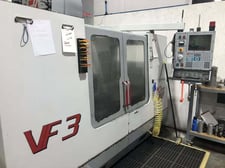 Haas #VF-3, Vertical Machining Center, 3-Axis, 40" X, 20" Y, 25" Z, 18" x 48" Table, 30 HP, 8100 RPM, 24