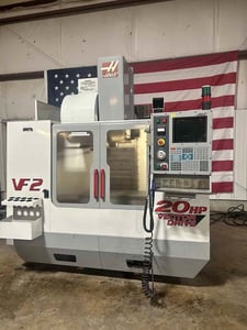 Haas #VF-2B, Vertical Machining Center, 3-Axis, 30" X, 16" Y, 20" Z, 14" x 36" Table, 20 HP, 7500 RPM, CAT40