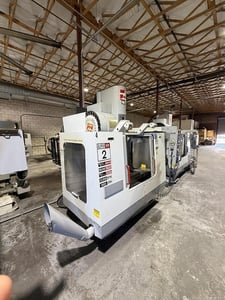 Haas #VF-2SS, Vertical Machining Center, 3-Axis, 30" X, 12" Y, 16" Z, 10.5" x 47.75" Table, 7.5 HP, 4000 RPM