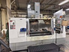 Haas #VF-6/50, Vertical Machining Center, 3-Axis, 64" X, 32" Y, 30" Z, 28" x 64" Table, 30 HP, 7500 RPM