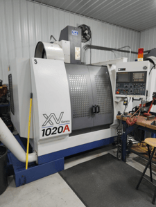 Supermax #XV1020A, Vertical Machining Center, 40" X, 20" Y, 21" Z, 20" x 44" Table, 30 HP, 10000 RPM, 24