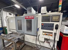 Yama Seiki #VMB-1200, Vertical Machining Center, 4-Axis, 47.2" X, 23.6" Y, 23.6" Z, 7.5 HP, 6000 RPM, CAT40