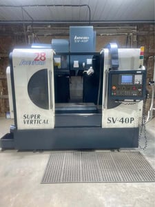 Johnford #SV-40P, Vertical Machining Center, 3-Axis, 41" X, 19.7" Y, 24" Z, 19" x 47" Table, 15 HP, 10000