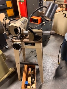 Darex #E-90, End Mill Sharpener/Tool Grinder, 3/16" - 1" end mill diameter capacity, 1/16" - 2" grinding