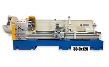 33" x 20" Summit #33-6X80, Big Hole Engine, 6-1/8" bore, 800 RPM, inch/metric thread, 20 HP, Steady Rest