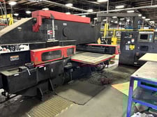 30 Ton, Amada #VP-304050, CNC Turret Punch Press, 58 Station, 40" x50" table, 30 RPM, 350 SPM, 1993