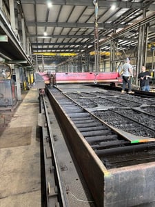 Koike Aronson #Mastergraph-II, CNC Plasma, 14' x 45' table, Hypertherm HPR400, 2009