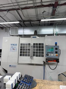 Milltronics #VM-22, vertical machining center, 40" X, 22" Y, 26" Z, 8000 RPM, 24 HP, 24 automatic tool