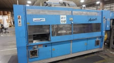 Muller Martini #Avanti, Horizontal Log Stacker, w/ Stocklin Palletizer, 2000