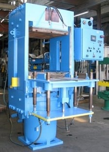 450 Ton, Up-act, 30" x30", slab-side, 34" daylight, 28" stroke, 24" ram, side cylinder, gib guide, #2414