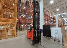 1870 lb. Flexi #ACION-1200, Electric forklift, Serial: HA6543, Order-Picker type, 374" lift height, 48 volts