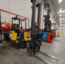3300 lb. Aisle Master #33NE, Electric forklift, Year: 2020, Serial: 49589, Order-Picker type, 185" lift