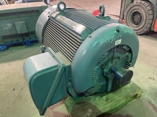 400 HP 3600 RPM Teco Westinghouse, Frame 5808A, TEFC BB, 2300/4160 Volts