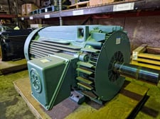 200 HP 900 RPM General Electric, Frame 509L, TEFC BB, 575 Volts