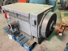 600 HP 1200 RPM General Electric, Frame 5013S, Drip-Proof Ball Bearing, 4160 Volts