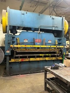 400 Ton, Chicago, Dreis & Krump #SS400-48-144, straight side double crank, 11.2'OA, 144" BH, 48" stroke