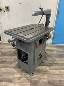 1-1/2" x 18" Hansford Davis #5, keyseater, 31" x 20" T-slotted table, 4-1/2" stroke, 22" throat, 2 HP, 45 SPM
