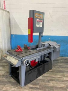 18" x 20" Marvel #Mark-I, vertical band saw, 33" x 24" table area, 14' 8" x 1" blade, 2 HP, 50-450 FPM, 1981