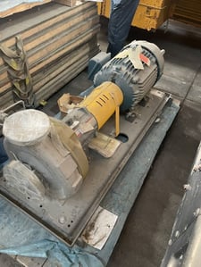 Baldor Electric Co. FlowServe Ansi 3A S/N C1011300093, Hz 61, Class F, Weight 415 lbs, RPM 1770, Volts 460