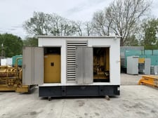 500 KW Caterpillar #3412, diesel generator set, 480 Volts, 3-phase, 457 hours, 1800 RPM, weatherproof