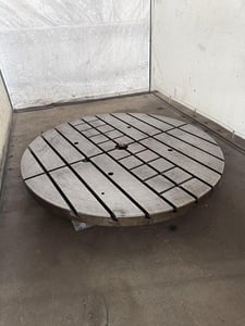 Bolster Plate, 60" x 3-1/4", 10 T-slotted, 6" centers