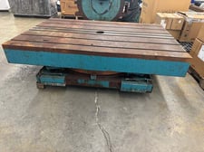 Rotary Index Table T-Slotted Work Surface 72 in. X 48 in.