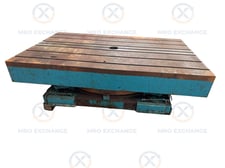 Rotary Index Table T-Slotted Work Surface 72 in. X 48 in.