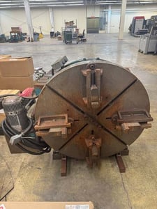 W.B. Knight Machinery Company Powered Rotary Table Serial 51111