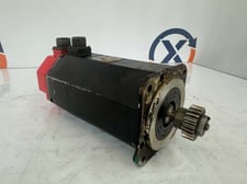 1 kW General Electric Fanuc AC Servo Motor A06B-0314-B001#7000 - 2000 RPM
