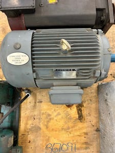 20 HP 1800 RPM WorldWide Electric Corporation AC Motor WWEM20-18-256T
