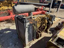 181 HP Caterpillar #3056E, diesel engine, ATAAC turbo, industrial power unit, S/N 35604273