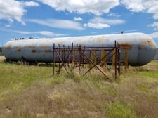 250 Ton, Riley Beaird, Horiz Liquid C02 Storage Tank, SN 182987-01-4, year 1981, Length 63 ft, 300 PSI