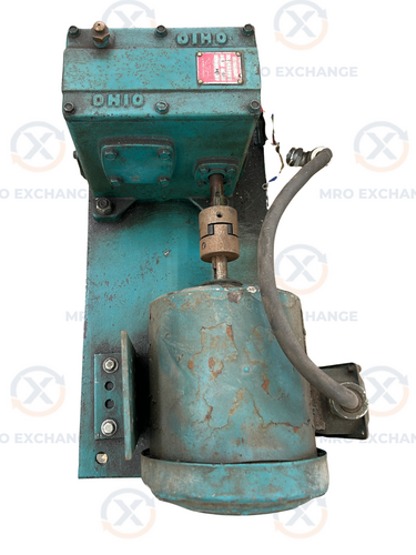 Ohio Gear Worm Gear Reducer with Motor O-3, Assembly B, 50:1 Ratio - Variable 0 RPM
