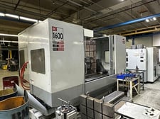 Haas #EC-1600-4AX, CNC horizontal machining center, 50 automatic tool changer, 64" X, 50" Y, 32" Z, 7500 RPM