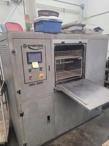 Unit Design #ABC-2530, aqueous batch cleaning system, front loading w/ 25" x 25" Stainless Steel chamber, 460