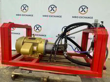50 HP Hydraulic Pump/Power Unit Assembly, Baldor Reliance motor, 1775 RPM, 280 bar Bosch Rexroth hydraulic