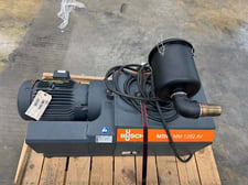 142 ACFM, Busch, Dry Rotary Claw Vacuum Pump, 6.4 HP Baldor Reliance motor, 3600 RPM, 230/460 Volt, 3PH, 2022