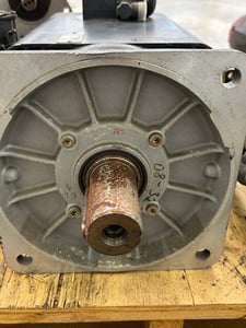 18.9 KW Siemens #1FT5132-0AF71-1-Z, Brushless AC Servo Motor, 3000/3200 RPM, 432 Volt, 3PH