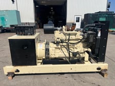105 KW Kohler #100REOZJB, Diesel Generator Set, 190 HP @ 1800 RPM John Deere engine, circuit breaker, 120/208
