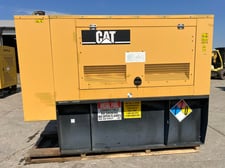 60 KW Caterpillar #D60-4S, Diesel Generator Set, 126 HP @ 1800 RPM CAT engine, circuit breaker, 120/240