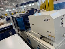 135 Ton, 4.73 oz., Haitian #VEIII-1200/300, injection molding machine, 36mm screw, new, 2023