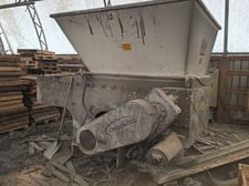 Cresswood #HF60-60LR, shredder, includes discharge conveyor w/magnetic pulley, 2015