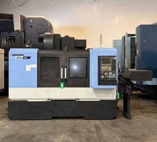 Daewoo Doosan #DNM-500II, CNC vertical machining center, 3-Axis, Fanuc i, 40.2" X, 21.3" Y, 20.1" Z, 8000